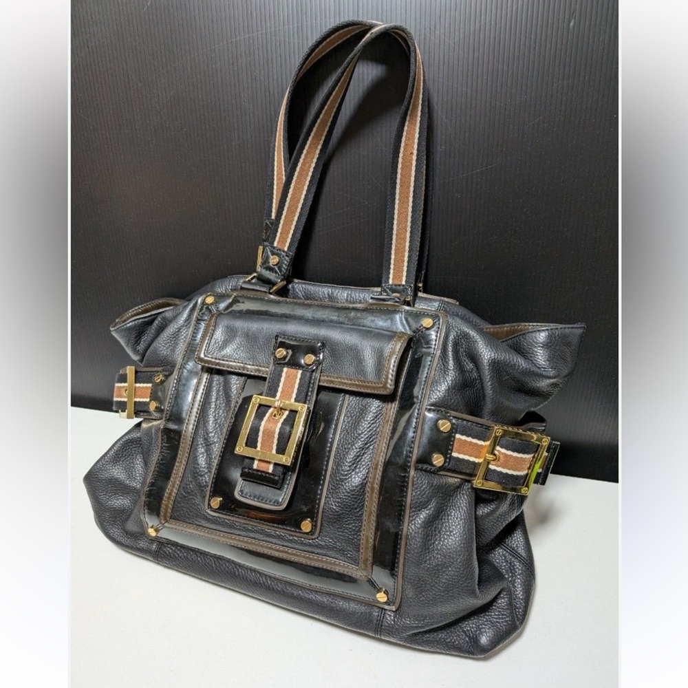 Beautiful large Tory Burch Black Leather Tote Bag - Weekend or Work bag - Picture 2 of 14
